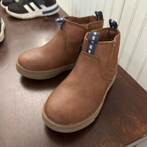 Cat & Jack Tan Sole Boots